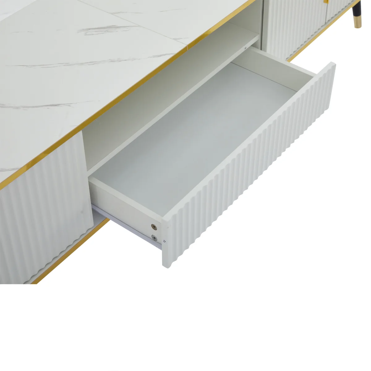 Minimalist TV Stand with Soft Close Doors – image 9