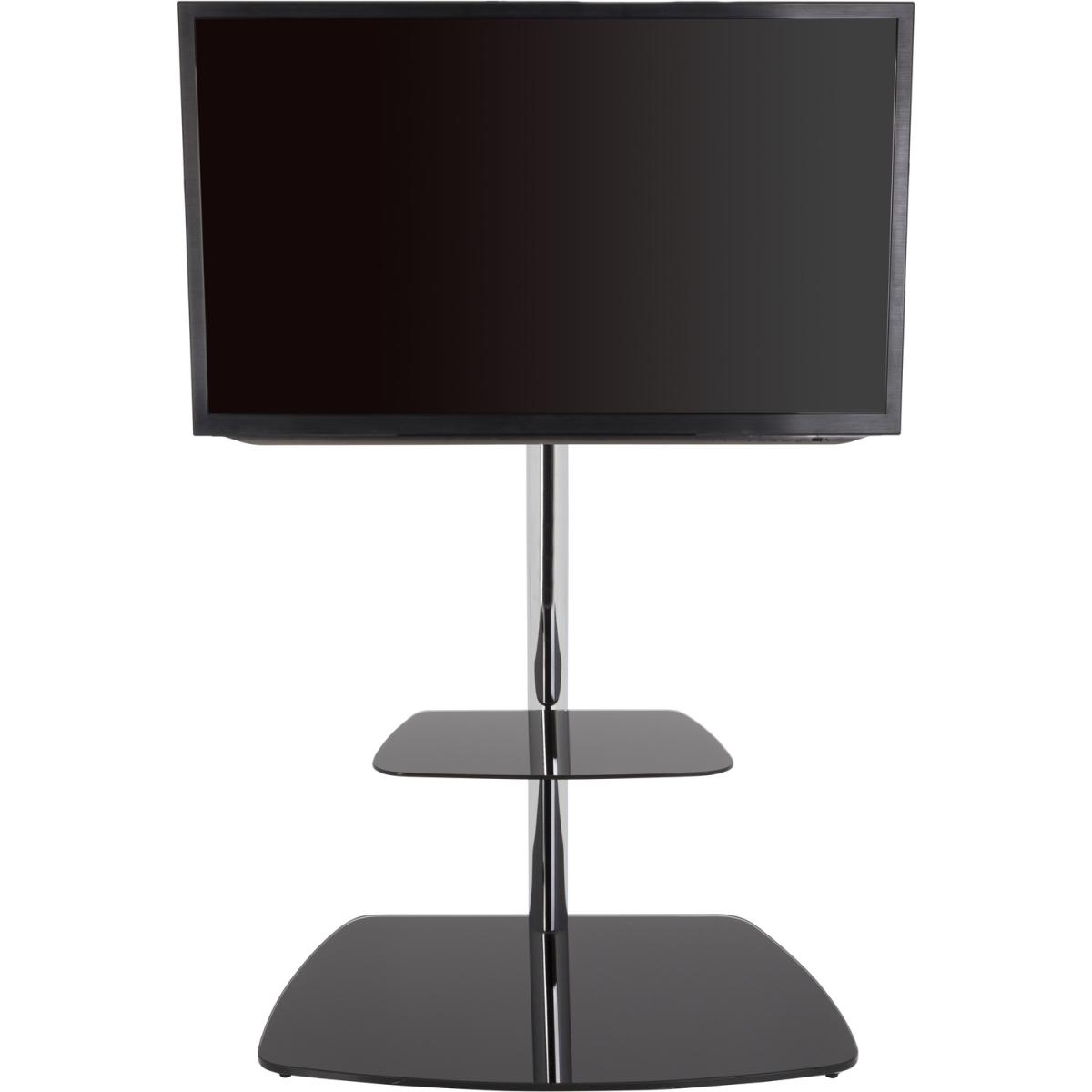 Iseo Corner Pedestal TV Stand Up to 70" - Silver – image 10