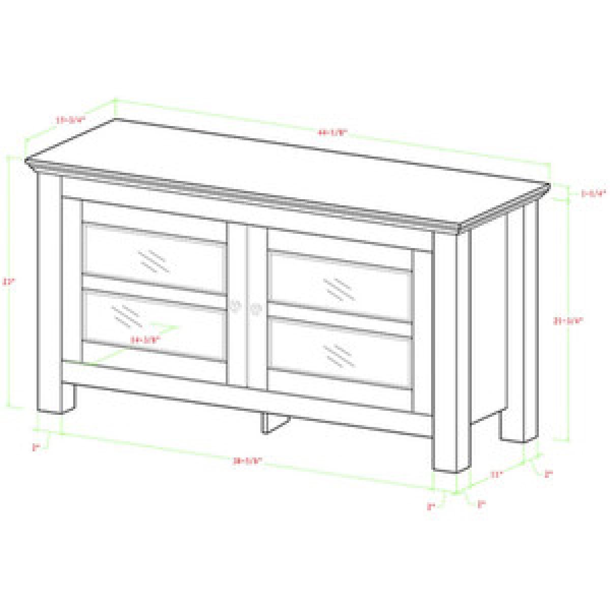 Romana TV Stand - Grey Wash – image 11