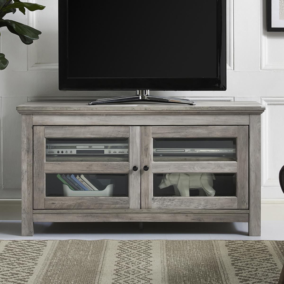 Romana TV Stand - Grey Wash – image 3