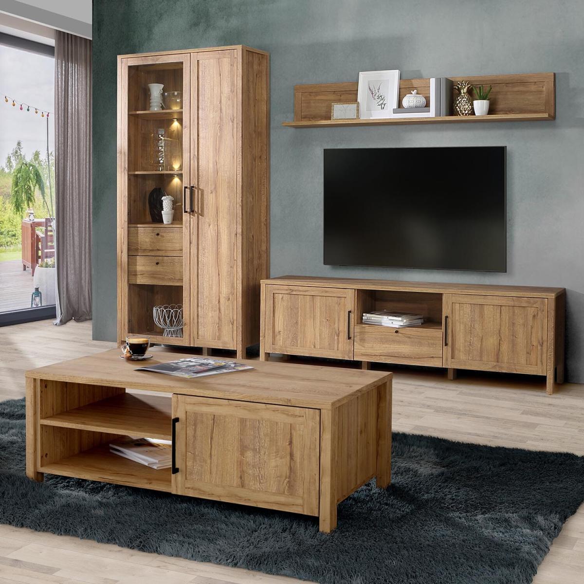 Malte Brun TV Unit - Waterford Oak – image 3