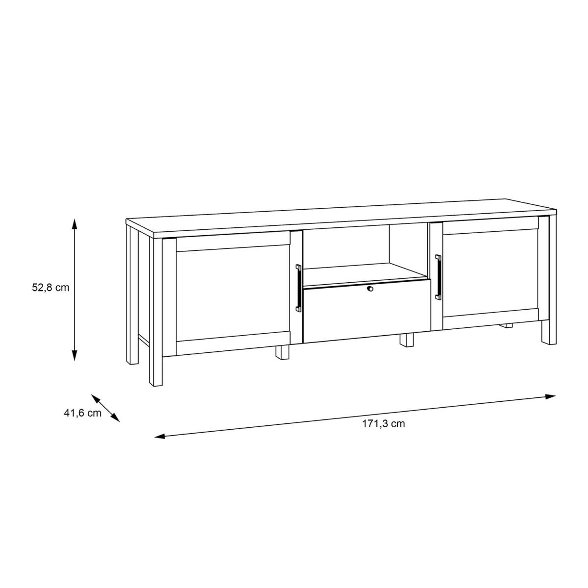 Malte Brun TV Unit - Waterford Oak – image 7