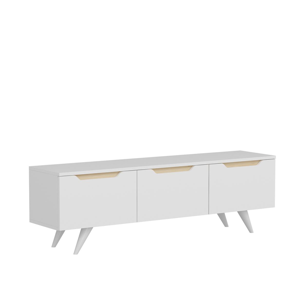 Prague TV Unit - Walnut, Anthracite – image 2