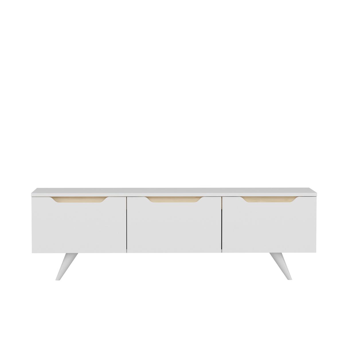 Prague TV Unit - Walnut, Anthracite – image 5