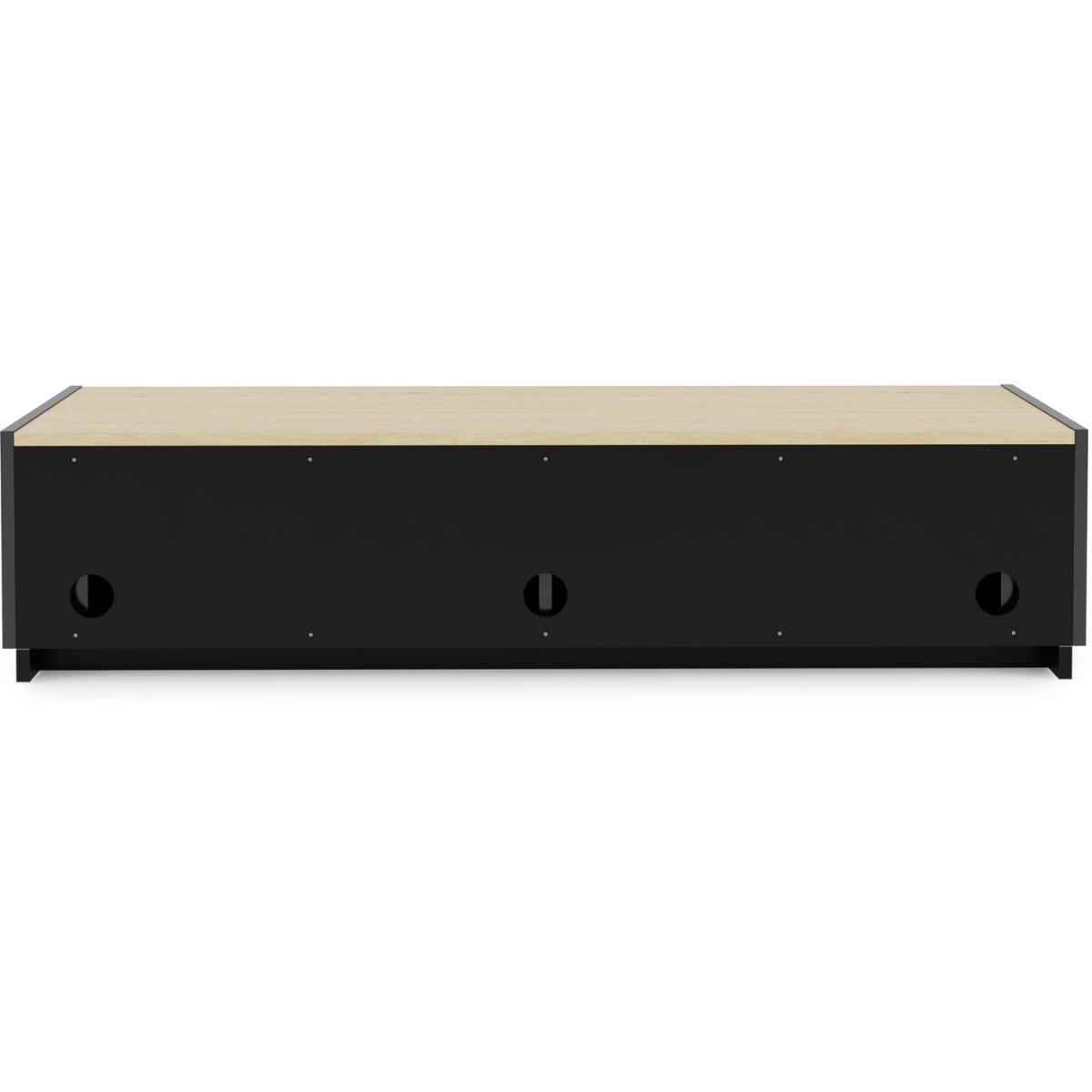 Alphason Horizon Reversible 1600mm TV Stand  - BLACK/LIGHT OAK/WALNUT – image 3
