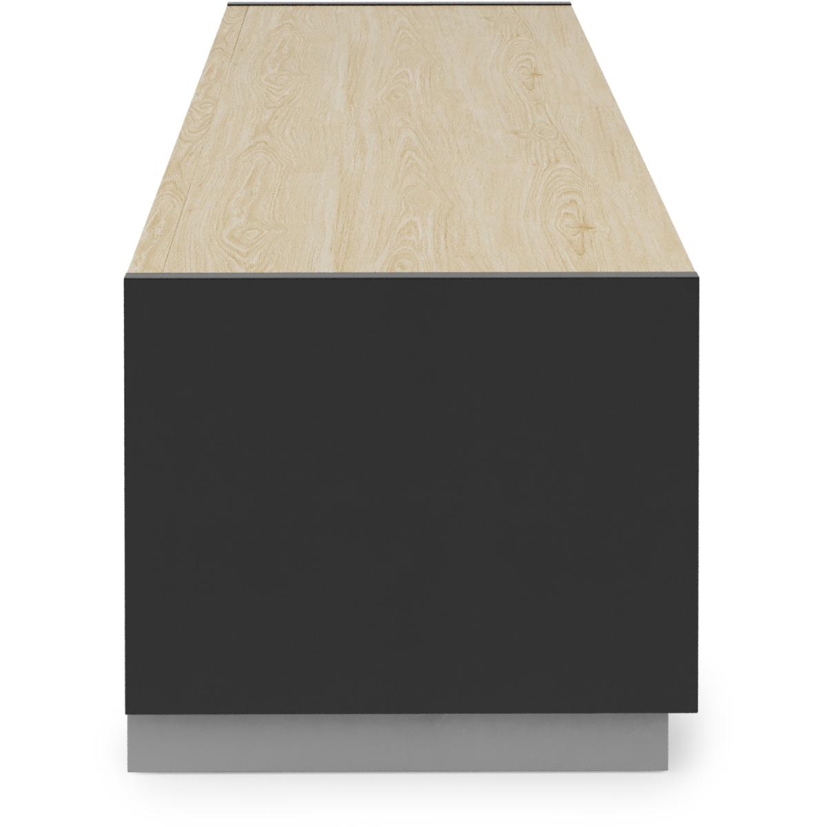 Alphason Horizon Reversible 1600mm TV Stand  - BLACK/LIGHT OAK/WALNUT – image 5