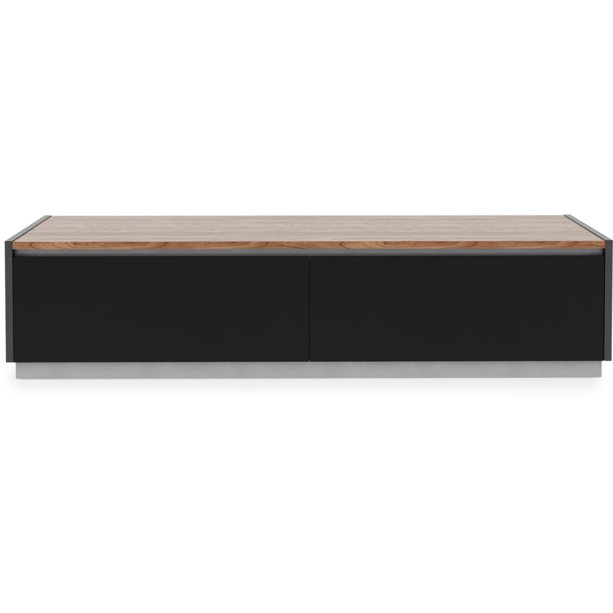 Alphason Horizon Reversible 1600mm TV Stand  - BLACK/LIGHT OAK/WALNUT – image 7