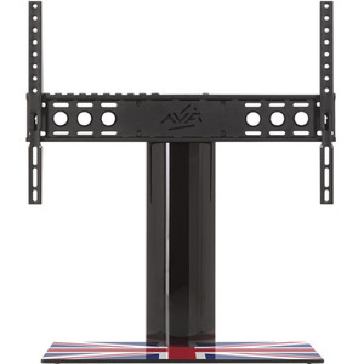 UK Flag Table Top TV Standbase - Black / 73.1cm – image 4