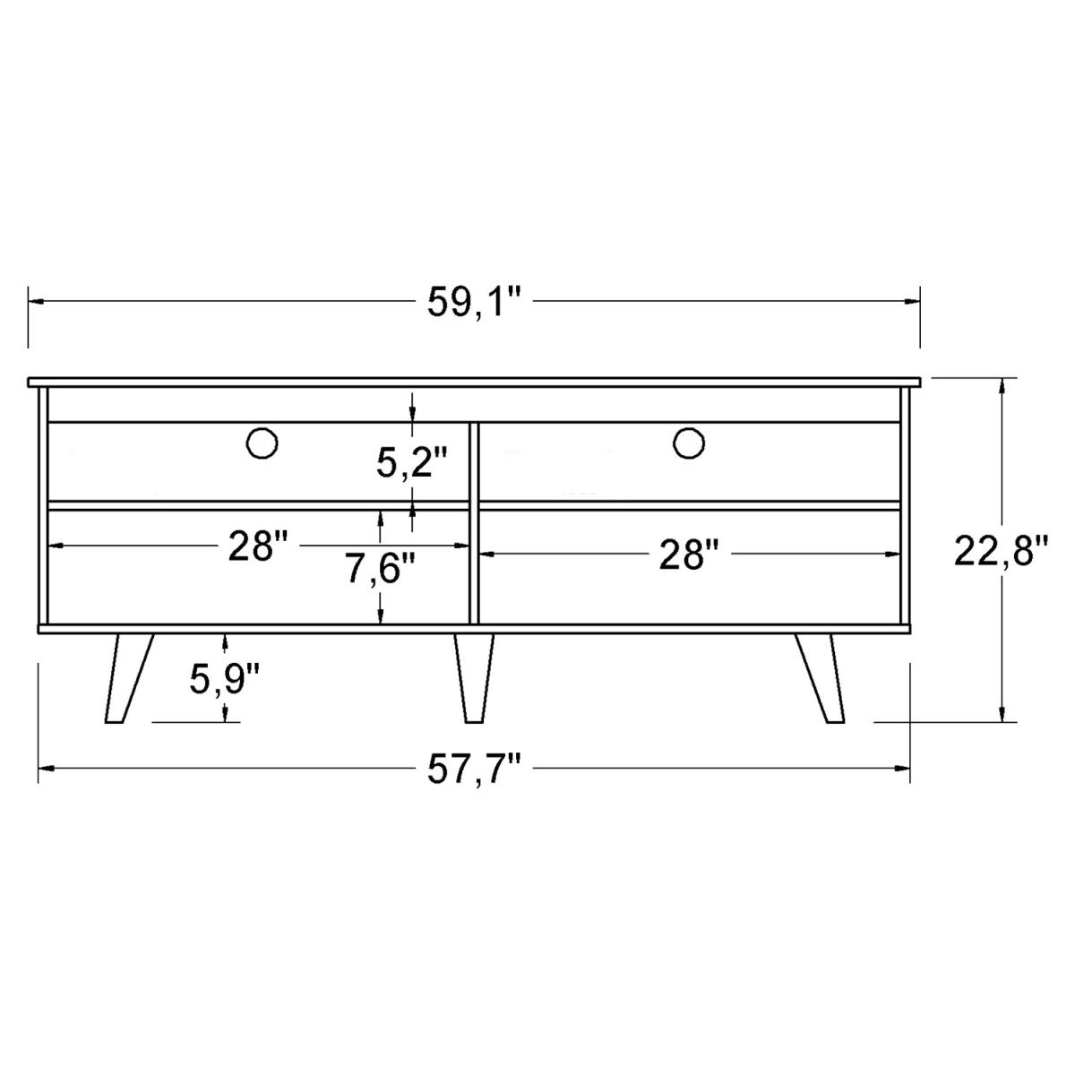 Osuna TV Stand - Black – image 6