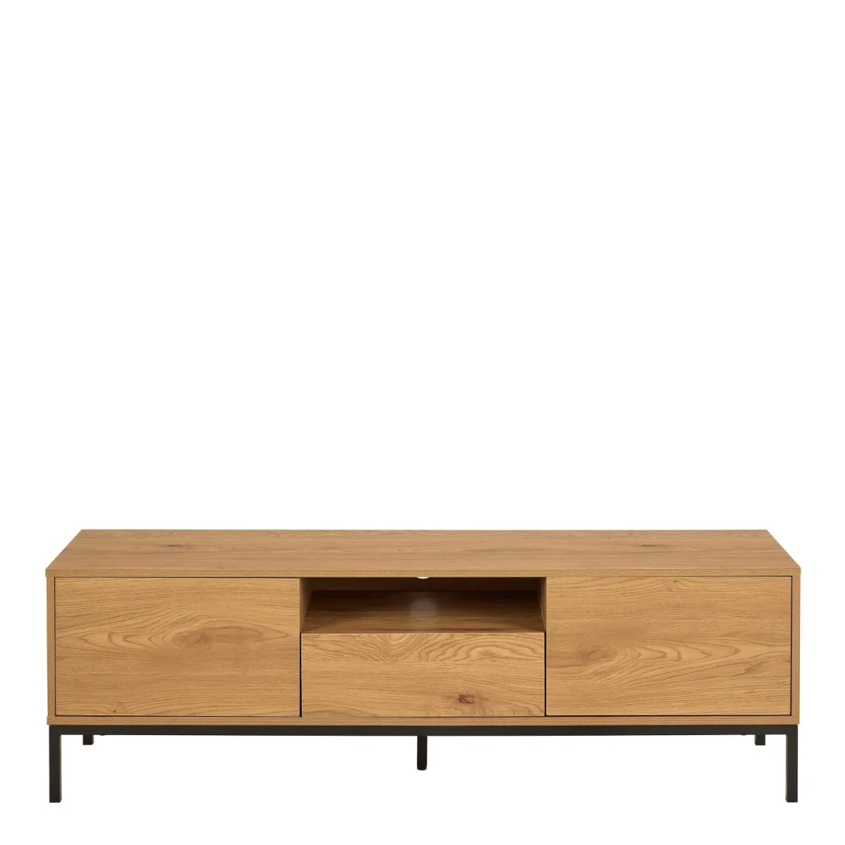 Galway Wild TV Unit with Steel Accents - Brown – image 2