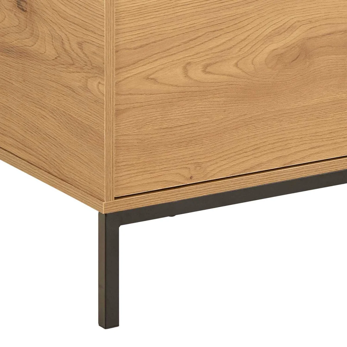 Galway Wild TV Unit with Steel Accents - Brown – image 6