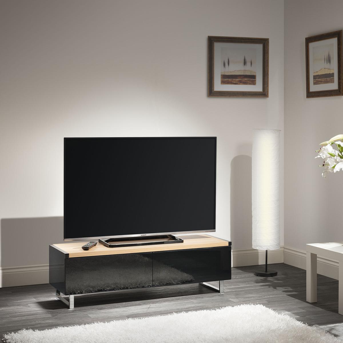 Panorama Reversible Top 1.2 TV Stand - Black – image 2