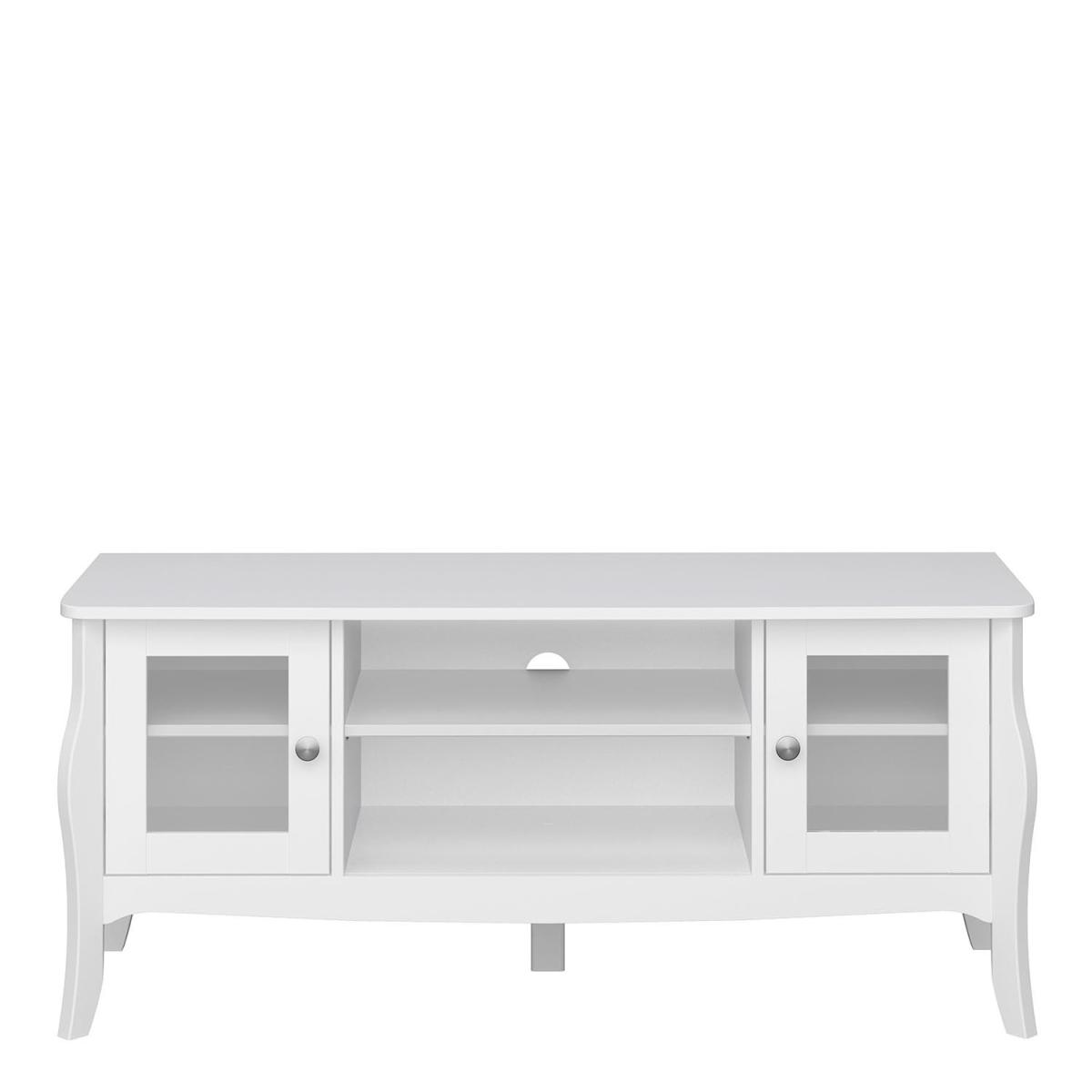 Baroque Narrow 2-Door 2-Shelf TV Table – image 3