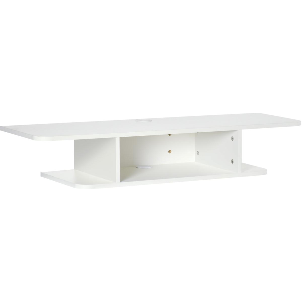 Floating TV Unit Stand for TVs up to 40" - White – image 7