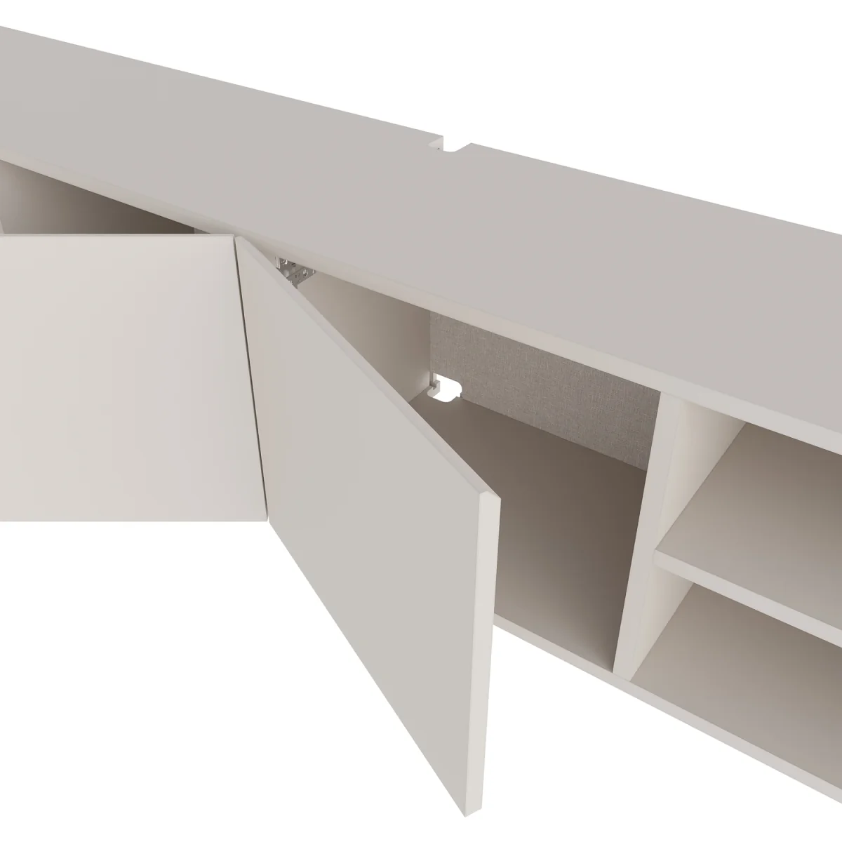 Conrad 180cm Floating TV Stand - Black Wood – image 14