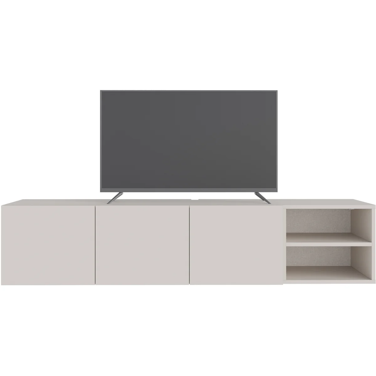 Conrad 180cm Floating TV Stand - Black Wood – image 16