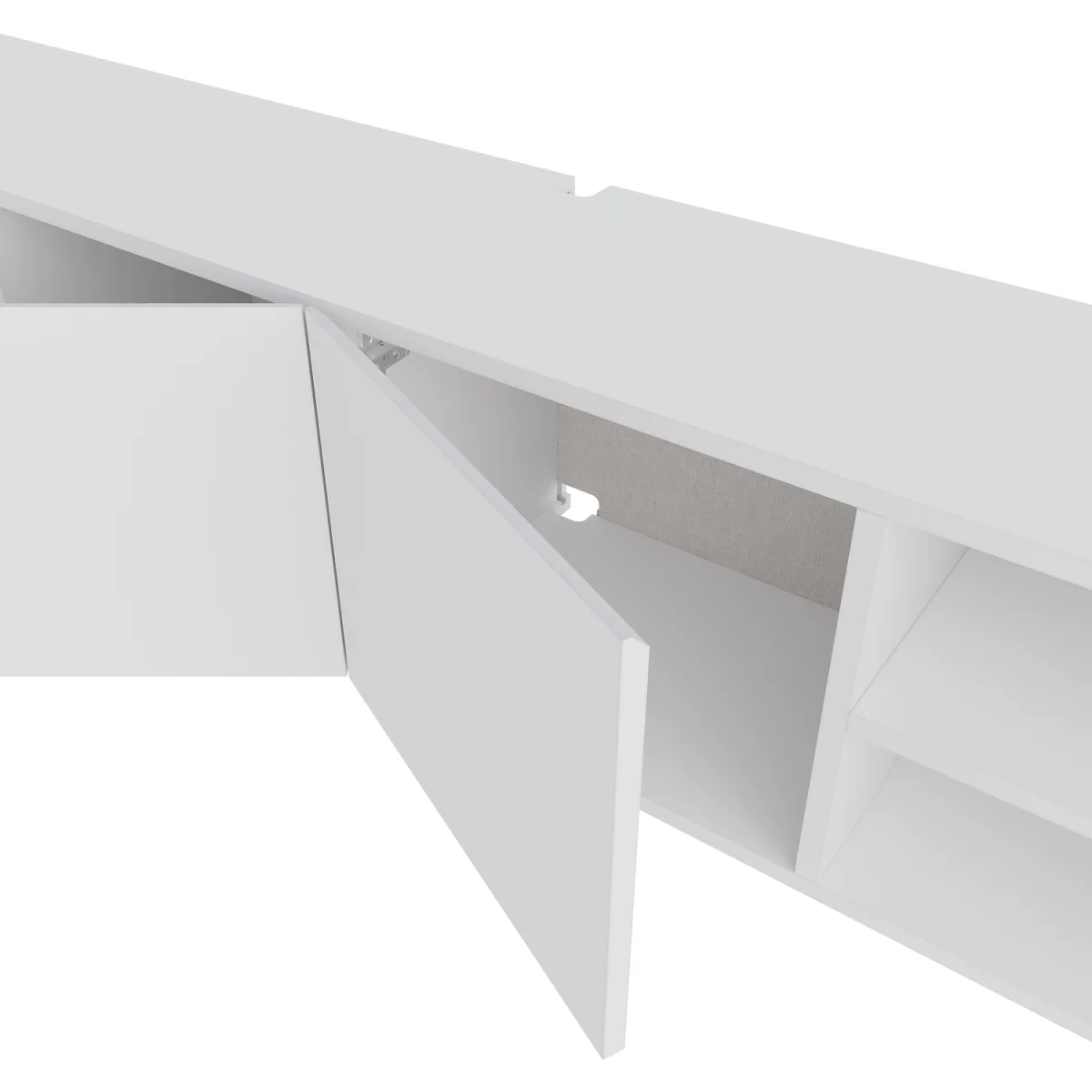 Conrad 180cm Floating TV Stand - Black Wood – image 9