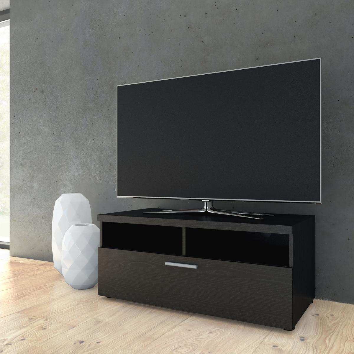 Matera TV Unit One Drawer Two Shelves  - White – image 6