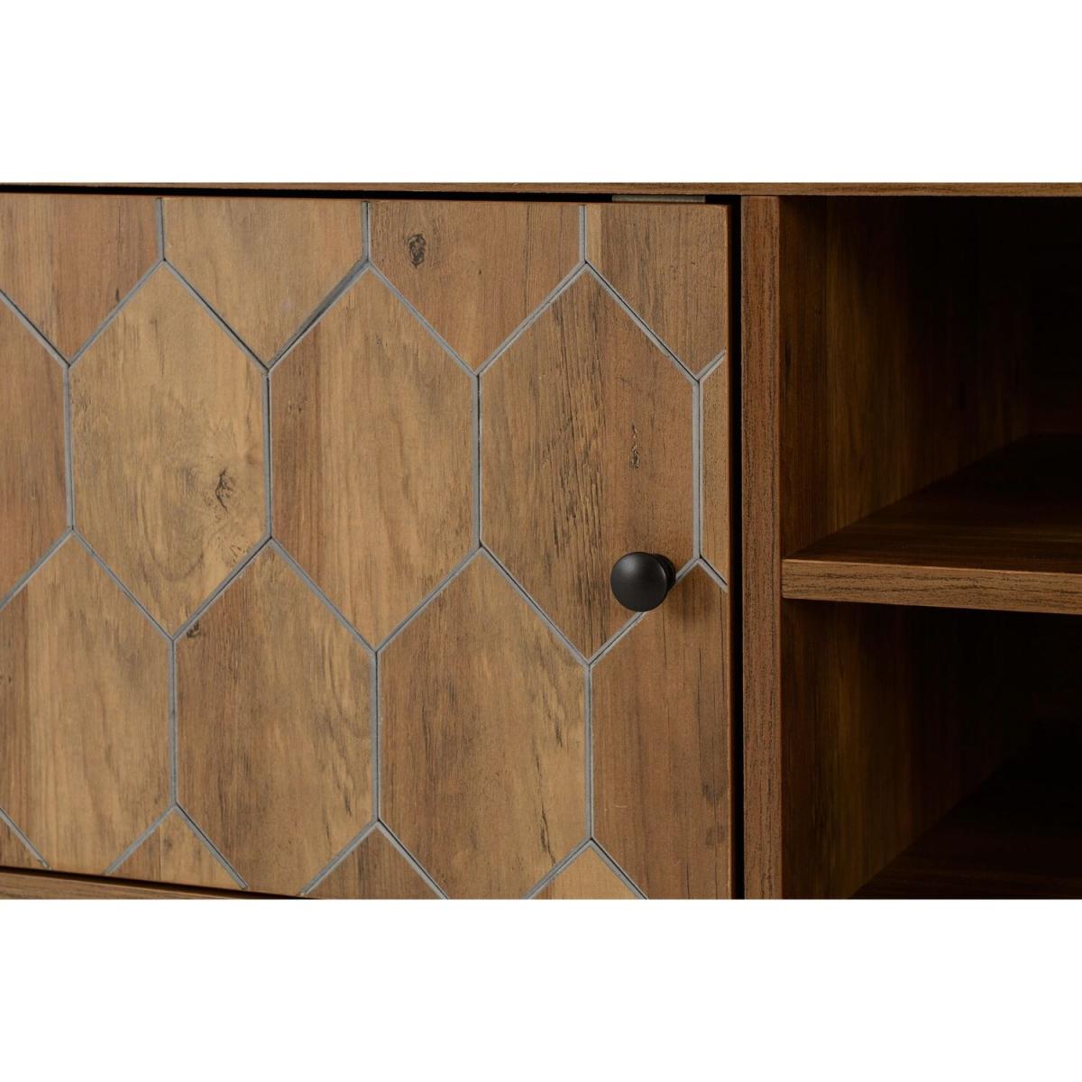 Ottawa One Door Two Drawer TV Unit - Oak Effect – image 5