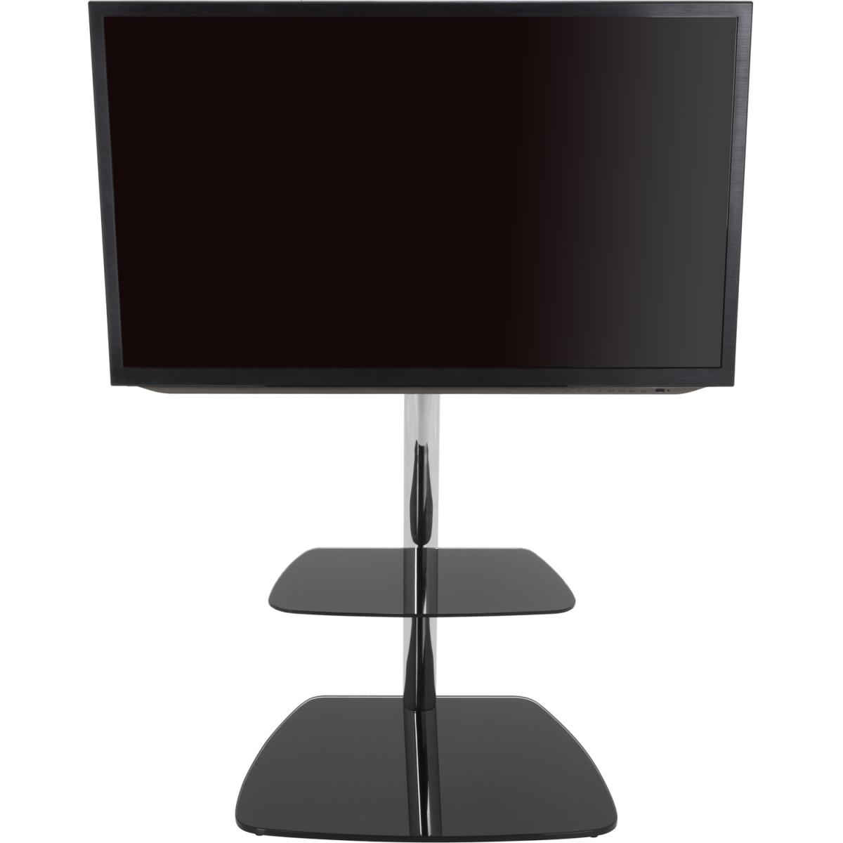 Iseo Corner Pedestal TV Stand - Black – image 6