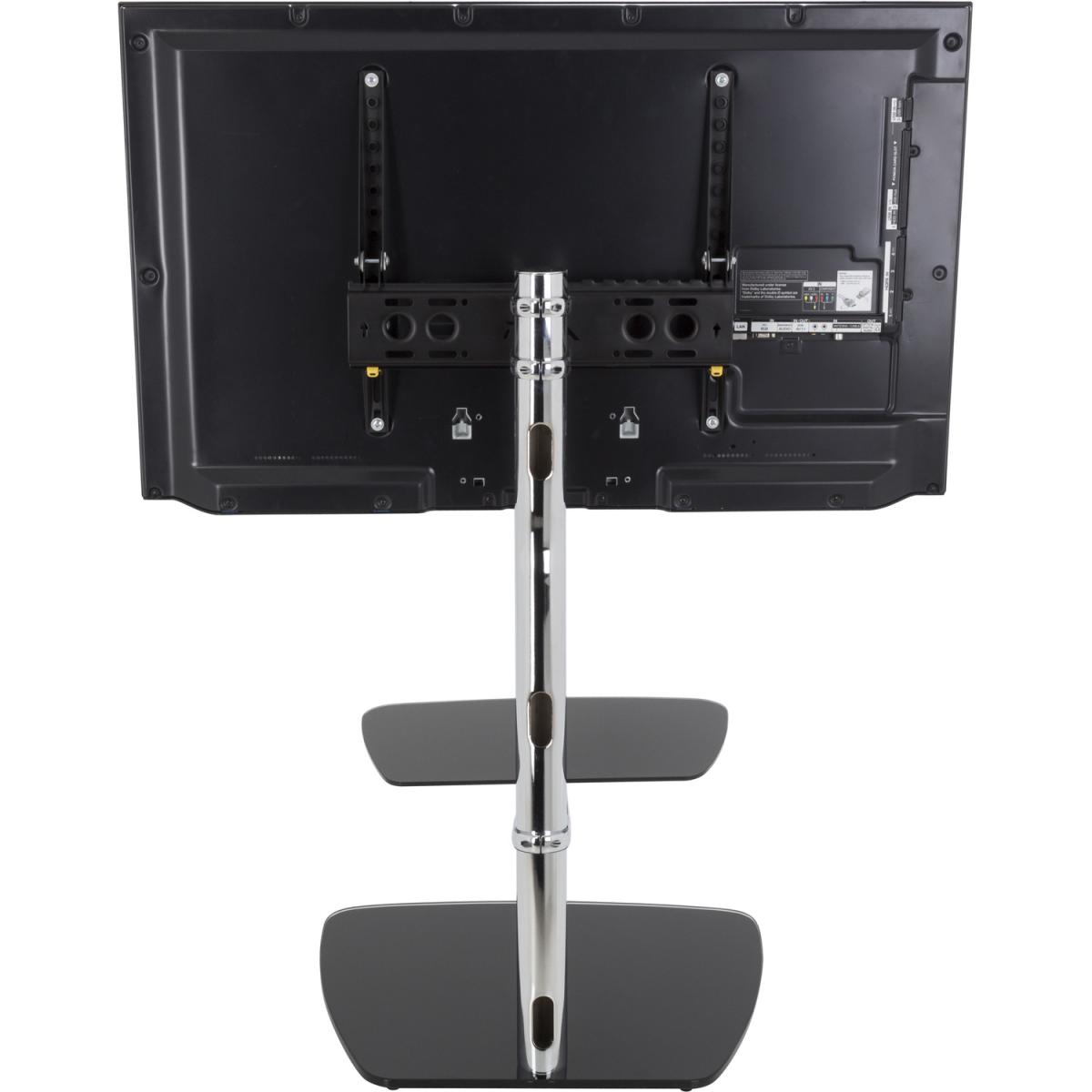 Iseo Corner Pedestal TV Stand - Black – image 8
