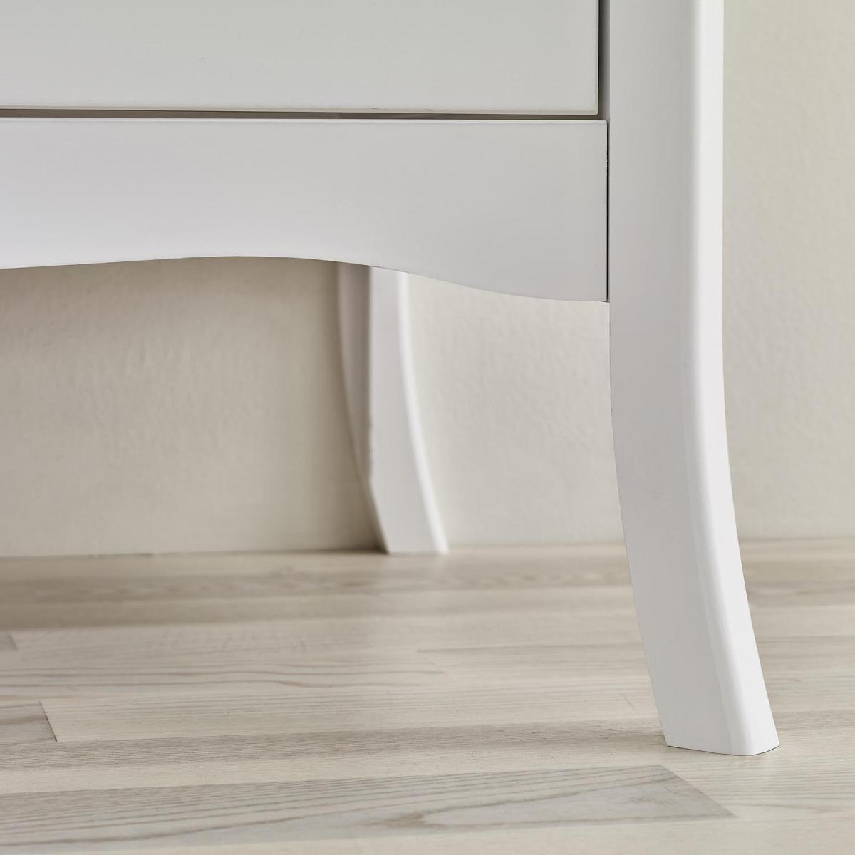 Baroque Wide 4-Drawer 2-Shelf TV Table – image 6