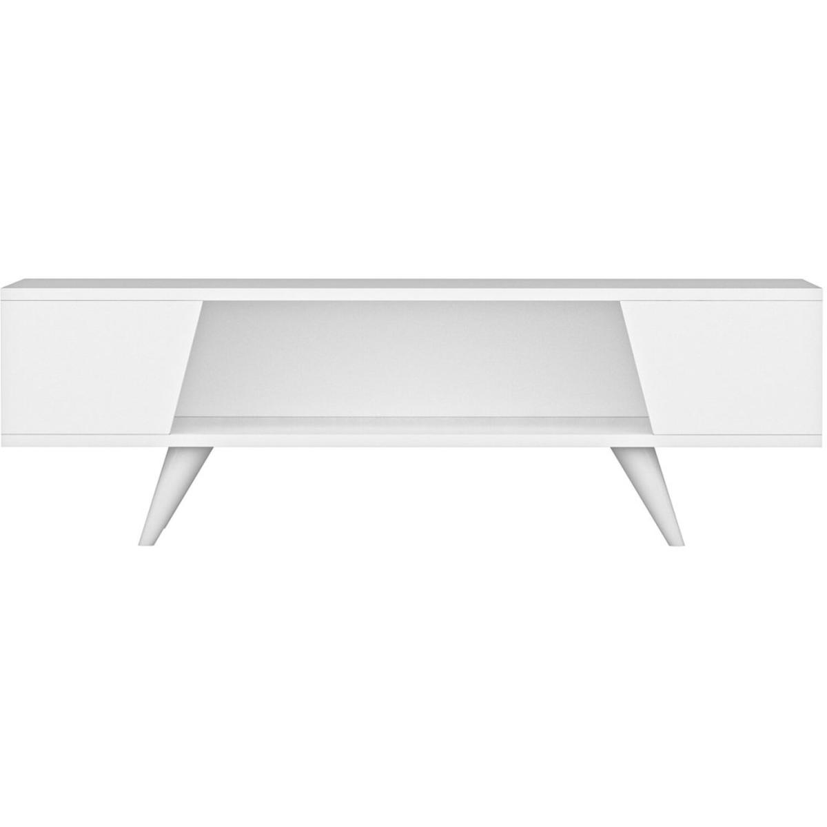 Nouby Modern TV Unit  White - White – image 3