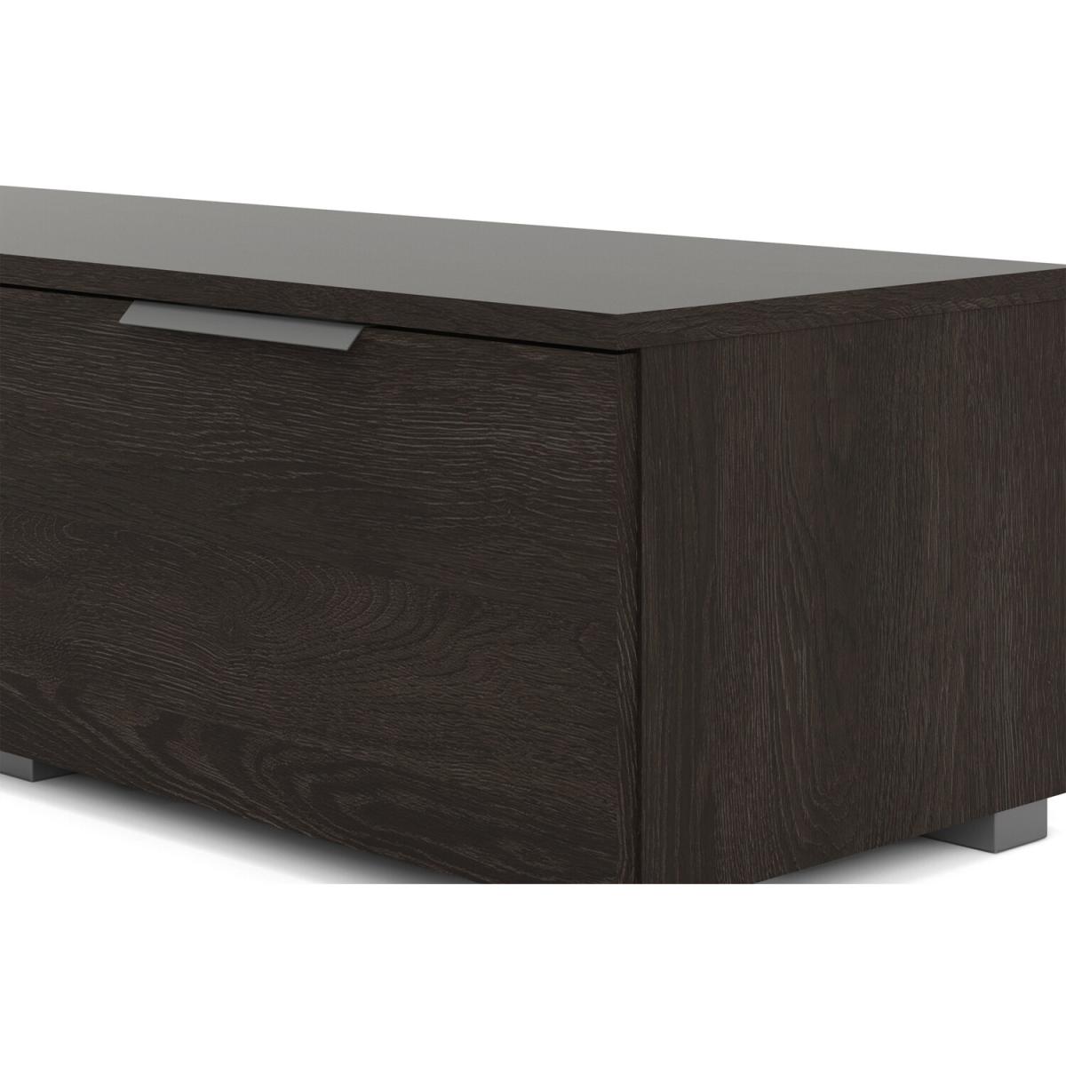 Match 2-Drawer 2-Shelf TV Unit - Black – image 13