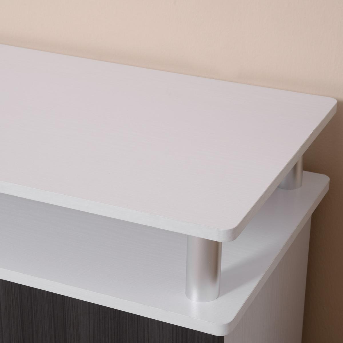 TV Cabinet Stand Entertainment Center 120cm - Grey – image 7