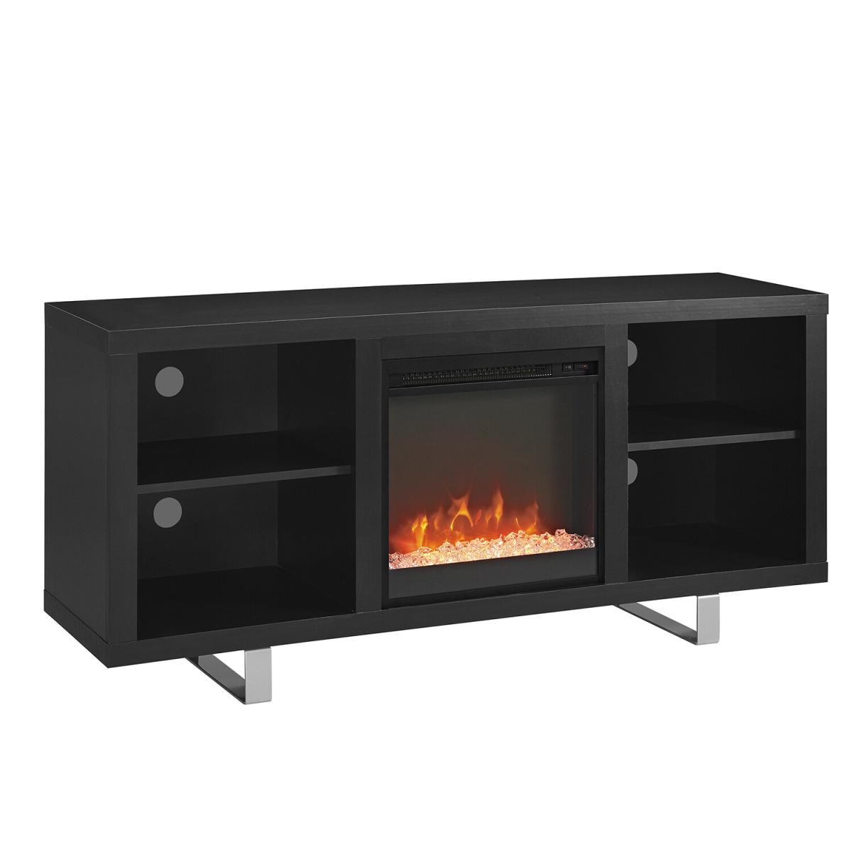 Dante Electric Fireplace TV Stand - Black – image 2