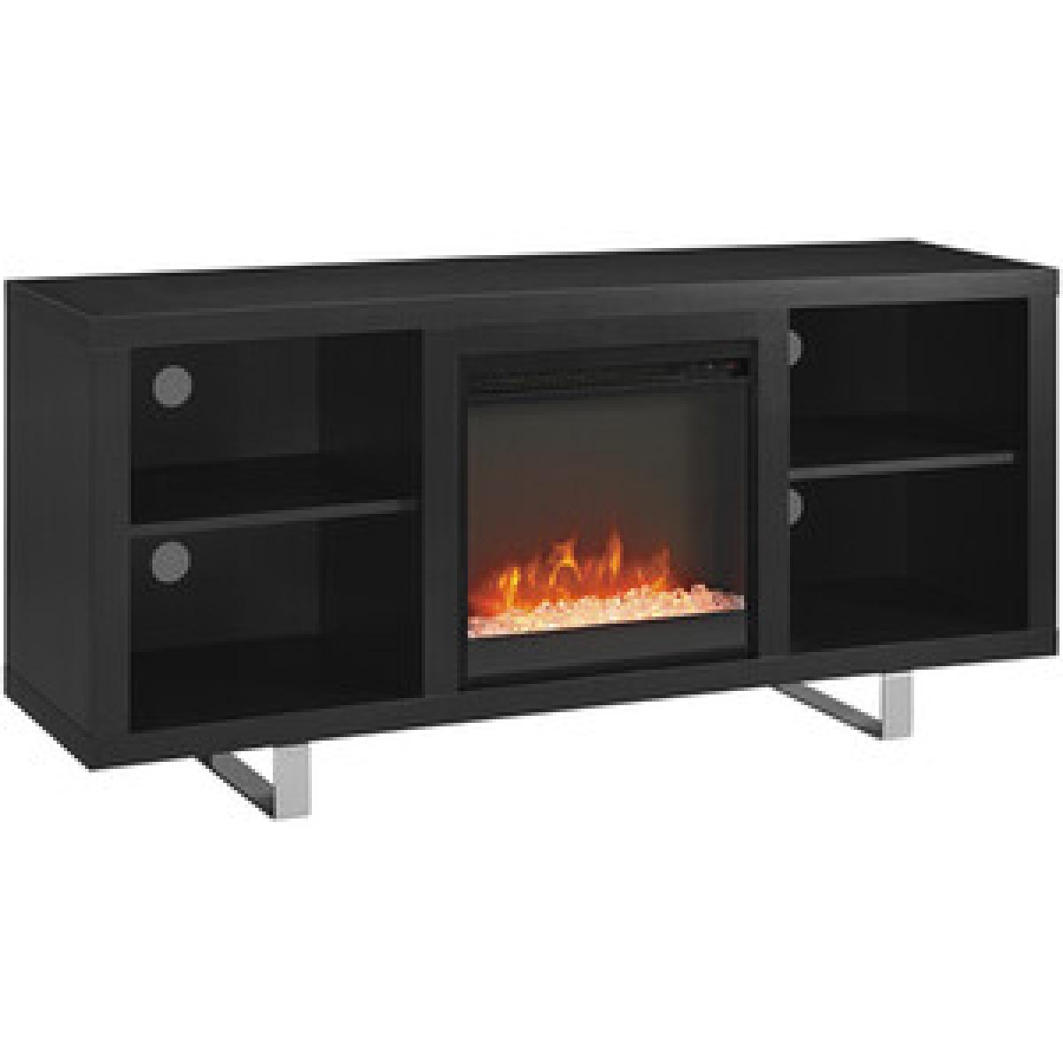 Dante Electric Fireplace TV Stand - Black – image 5