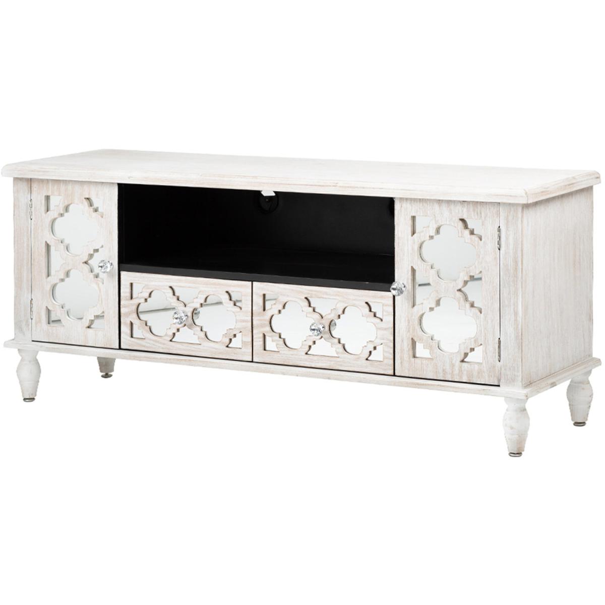 Hampton Beach Wooden TV Entertainment Unit - Natural – image 4