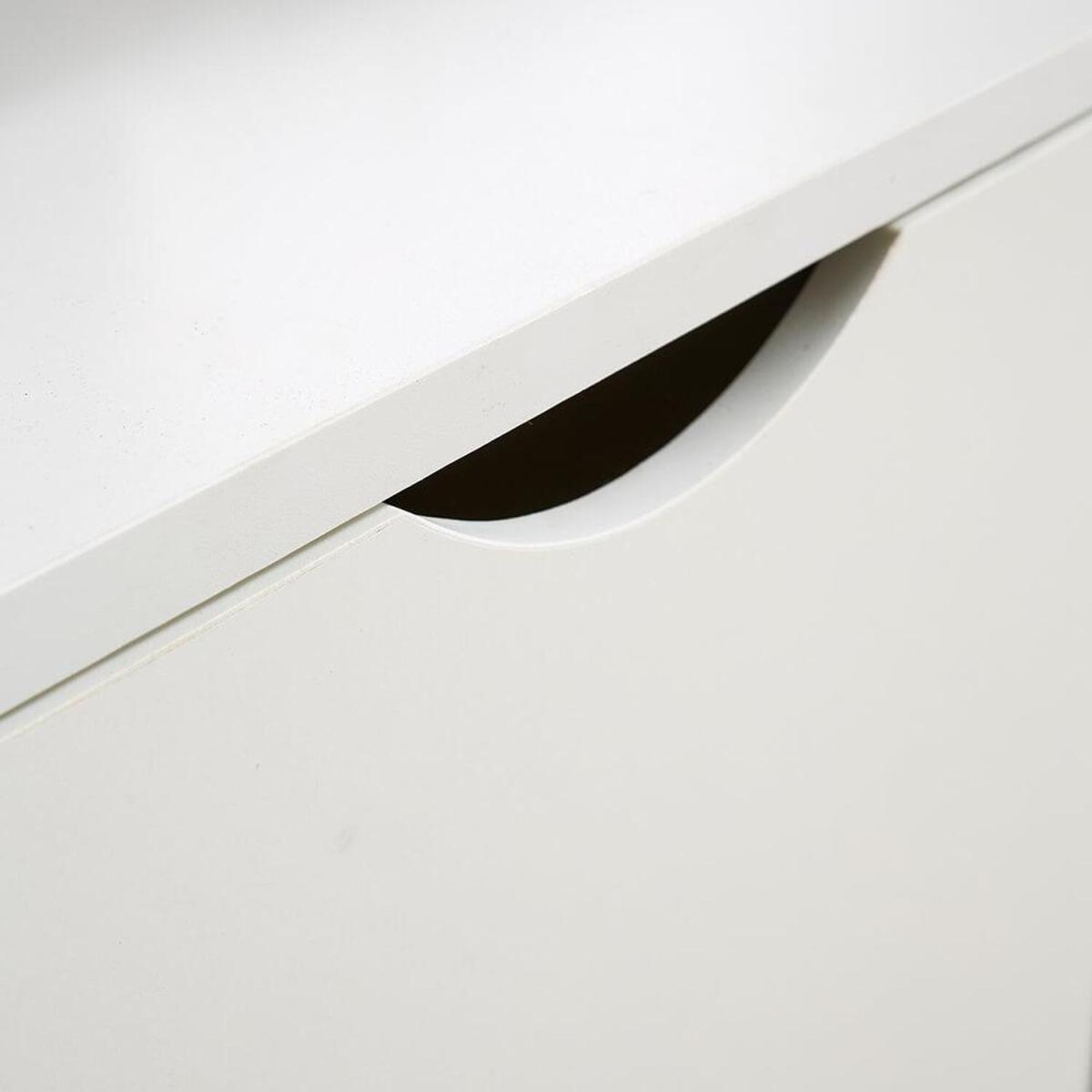 Boden 2 Door Modern TV Stand Storage Unit - White – image 5
