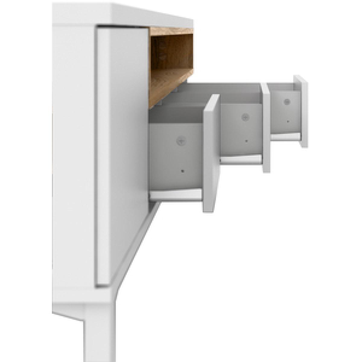 St George's TV Unit - White and Oak – image 10