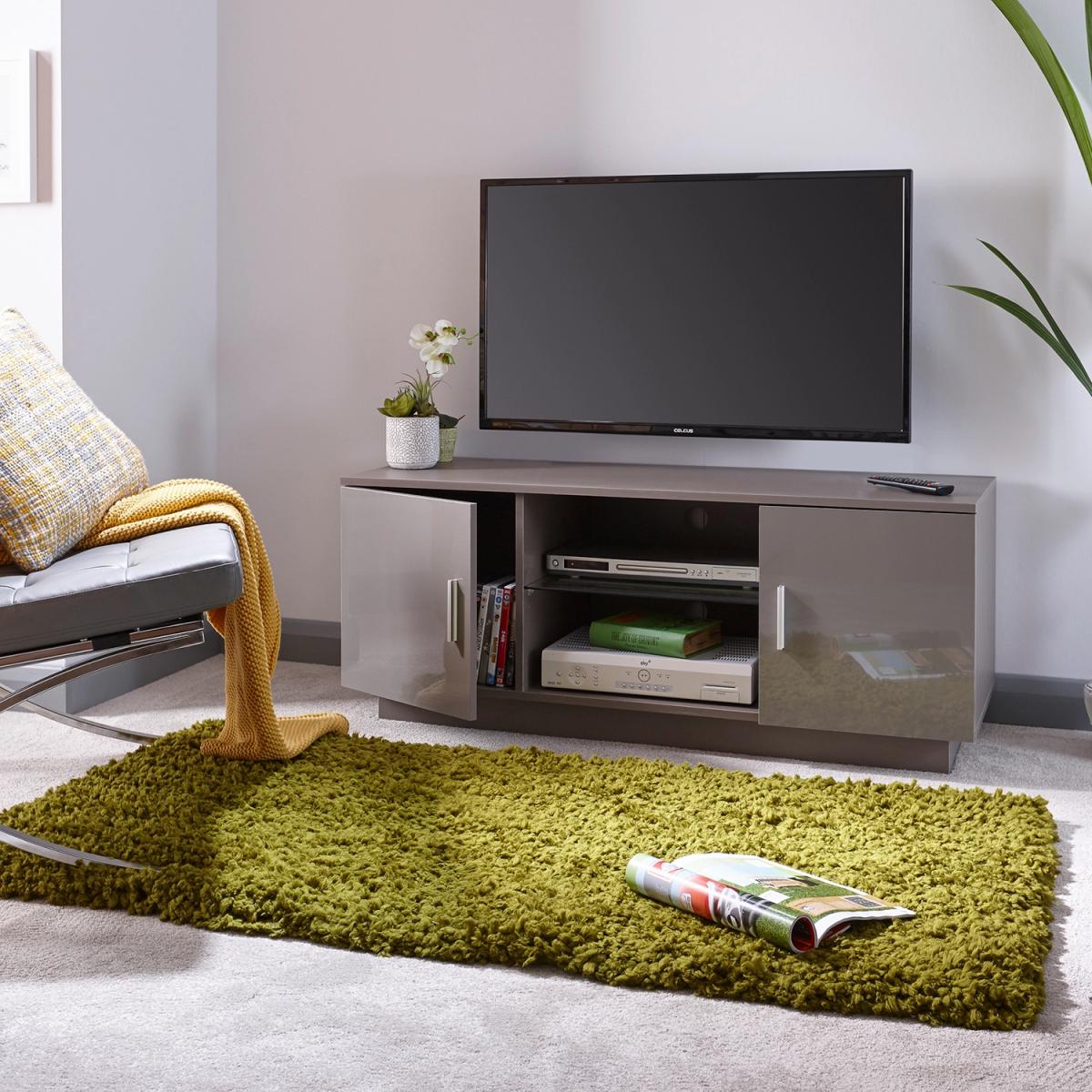 Lima High Gloss TV Unit - Black – image 11
