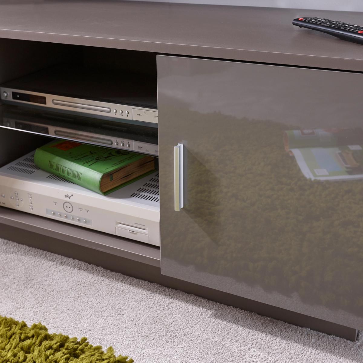 Lima High Gloss TV Unit - Black – image 12