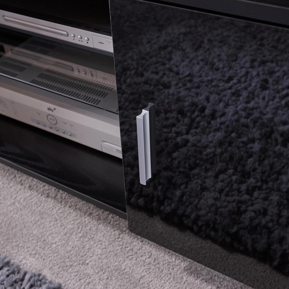 Lima High Gloss TV Unit - Black – image 4