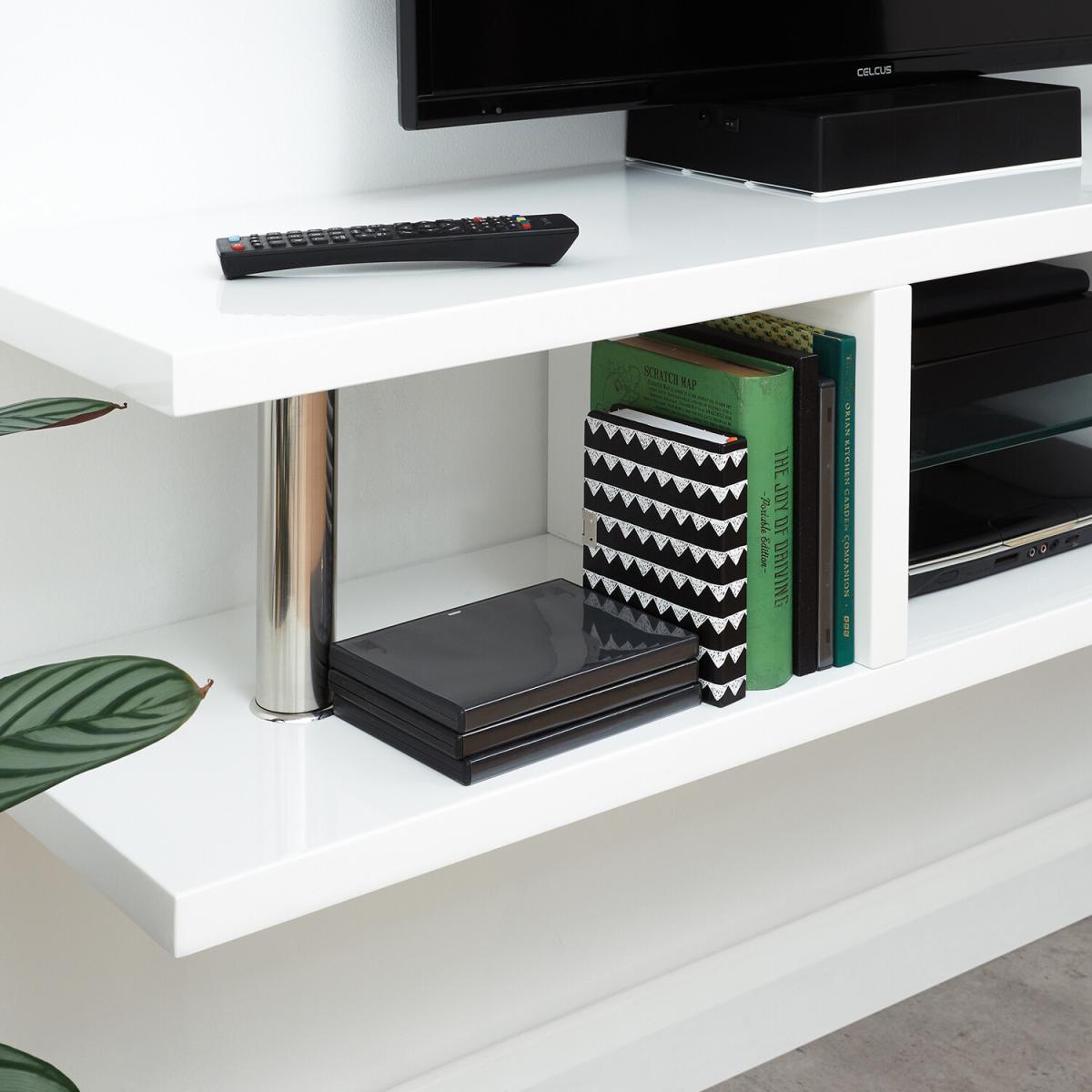 Polar High Gloss Wall LED TV Unit – image 11