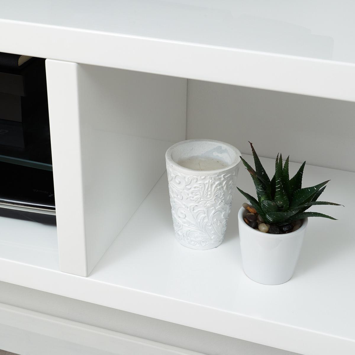 Polar High Gloss Wall LED TV Unit – image 12