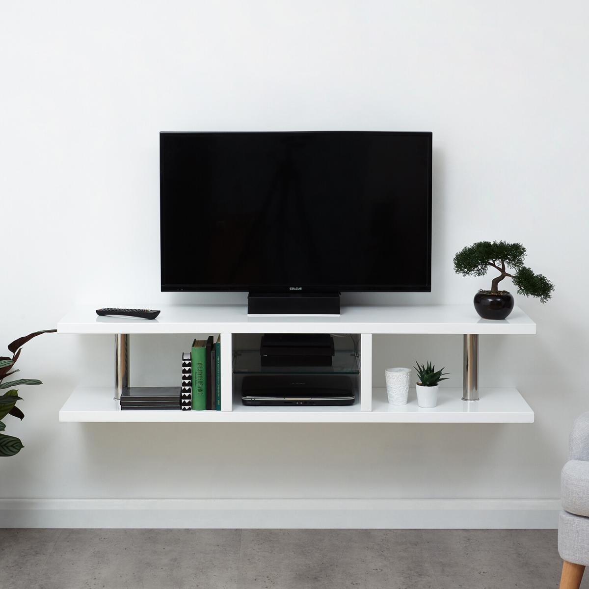 Polar High Gloss Wall LED TV Unit – image 14