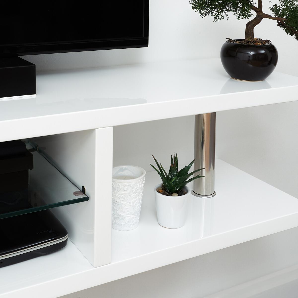 Polar High Gloss Wall LED TV Unit – image 8