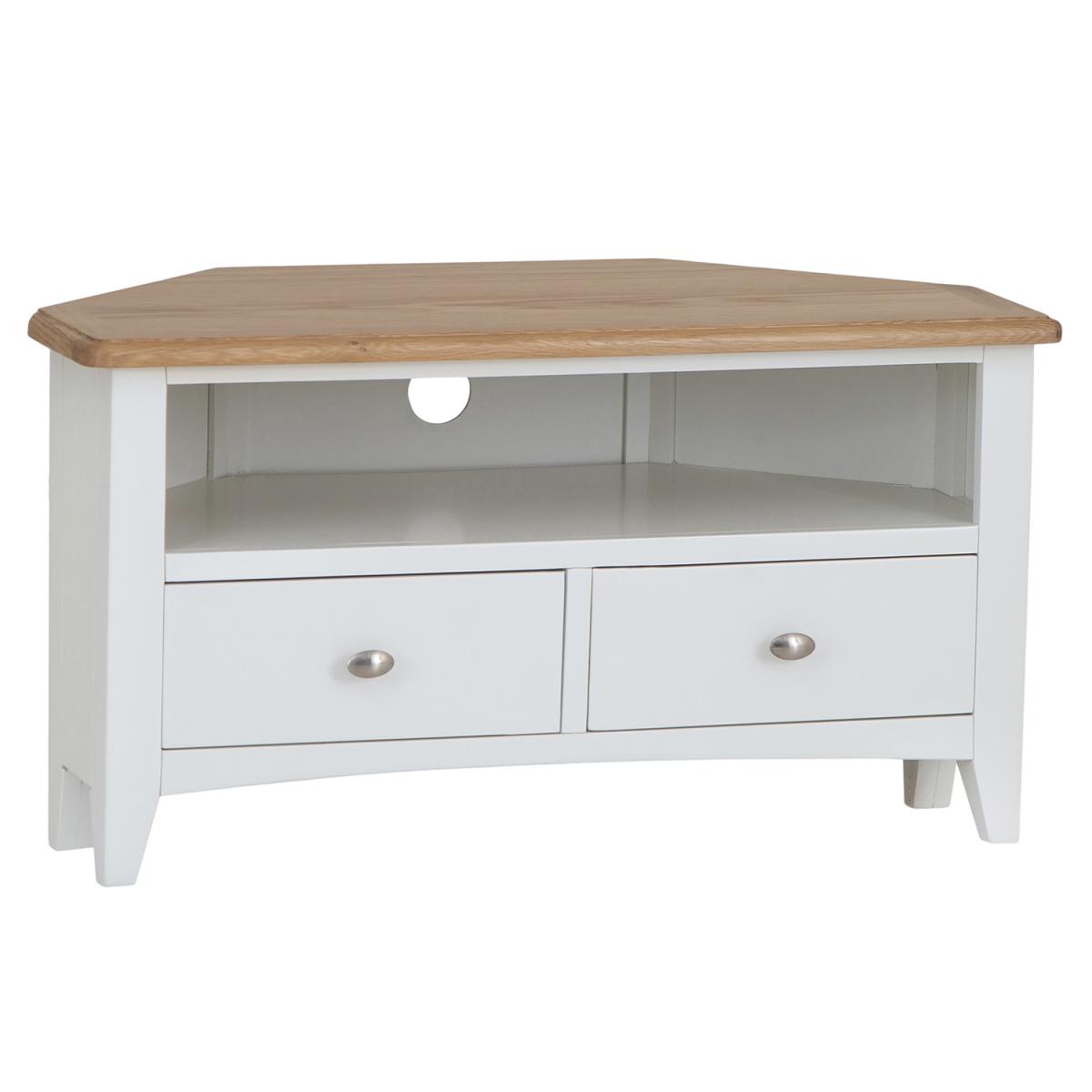 Ashford Corner TV Unit - White – image 2