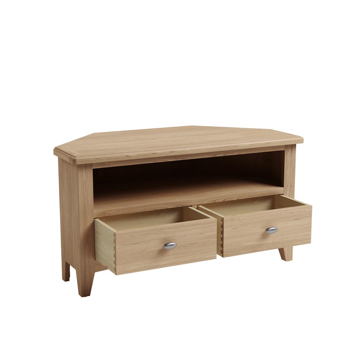Ashford Corner TV Unit - White – image 4