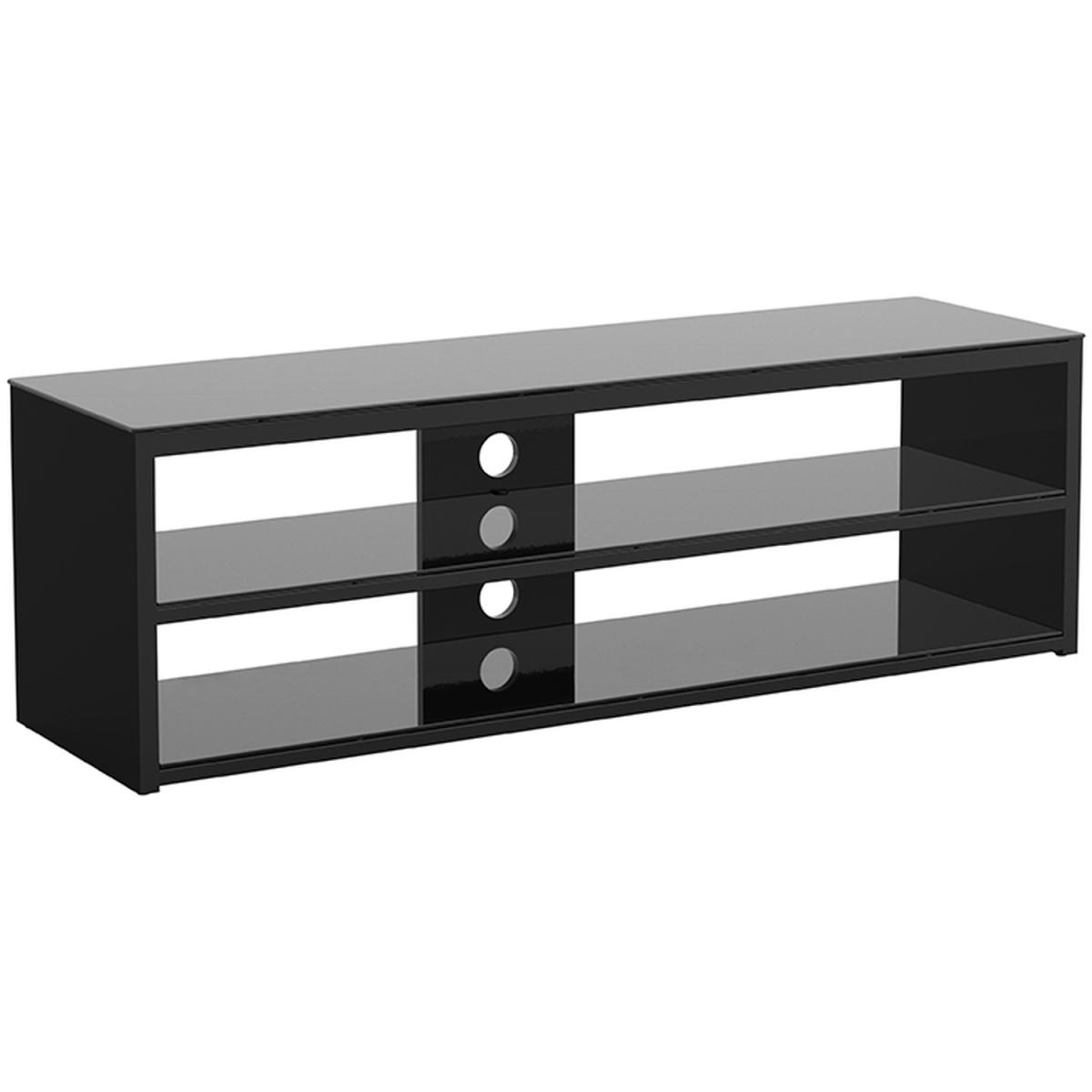 Muritz 1.4m Gloss Black TV Stand - Black – image 13