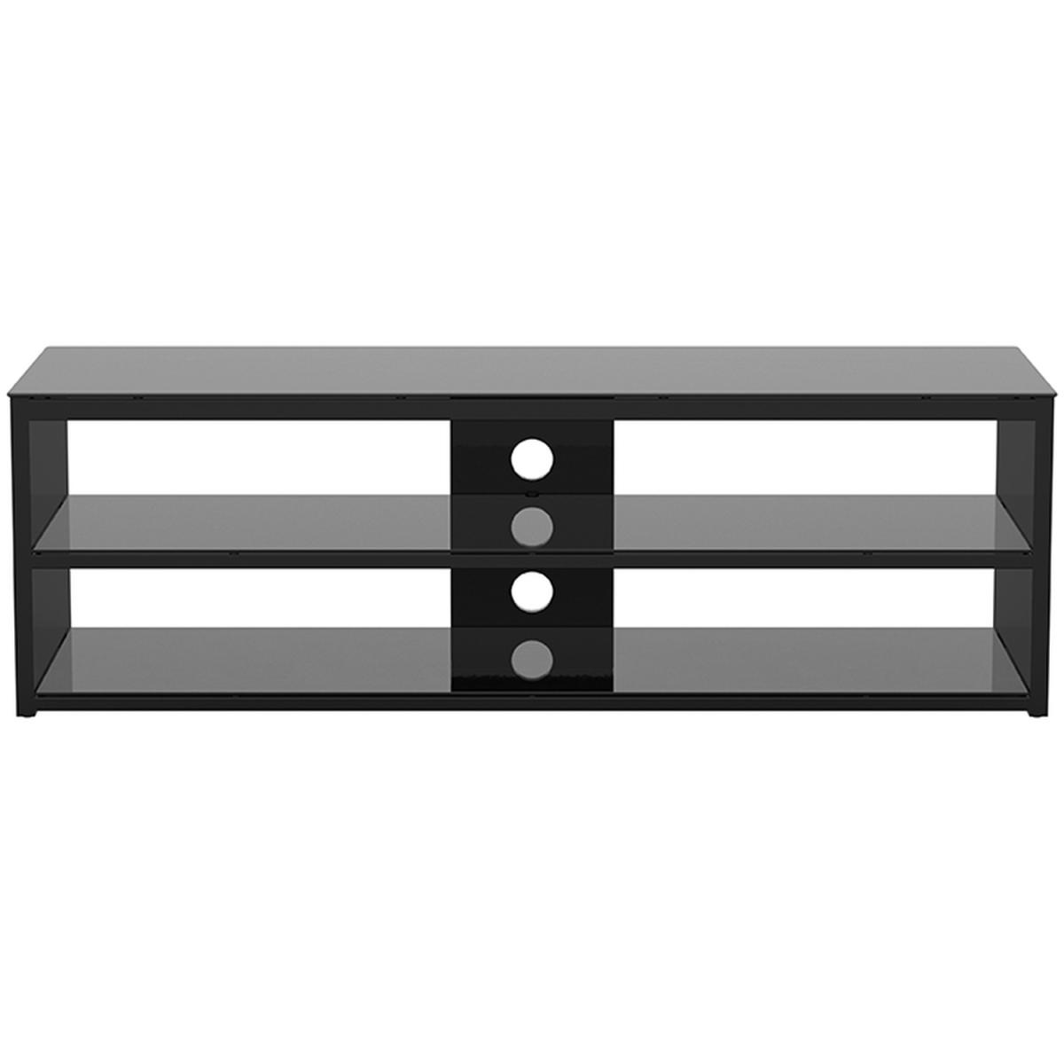 Muritz 1.4m Gloss Black TV Stand - Black – image 7
