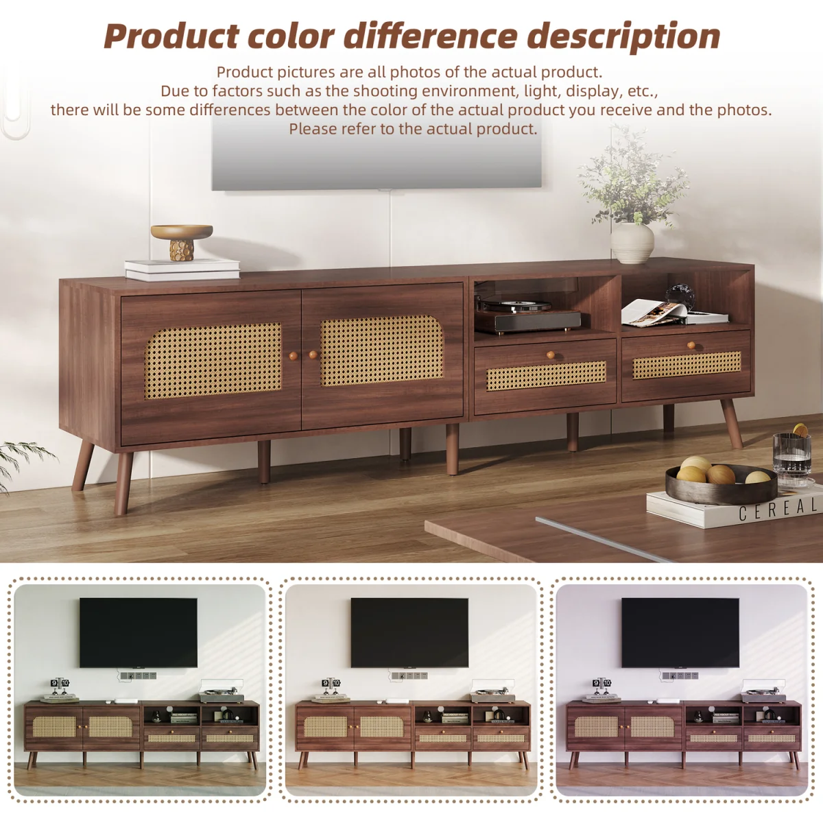 Credenza Stylish Entertainment Centre – image 5