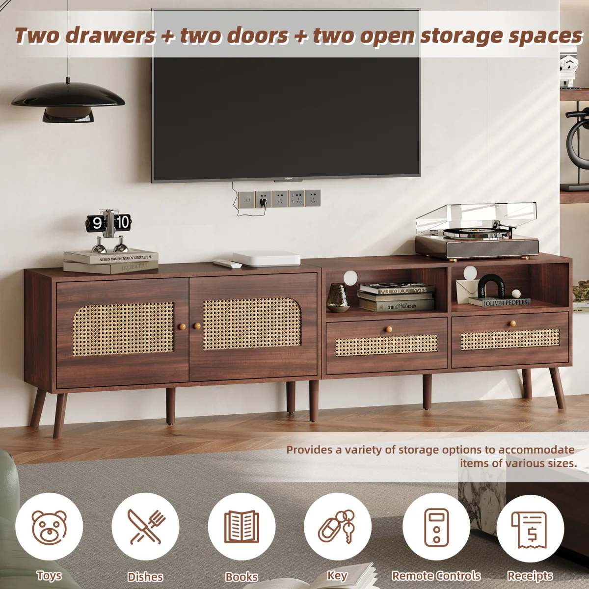 Credenza Stylish Entertainment Centre – image 6