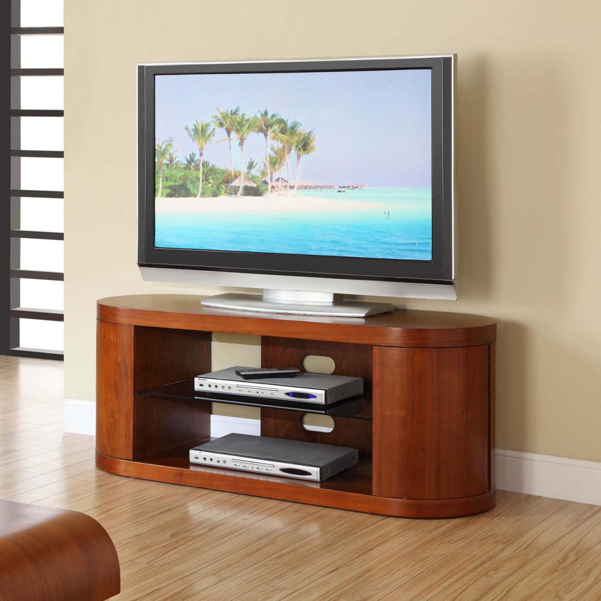 Curve Stadium TV Stand - Walnut – image 2