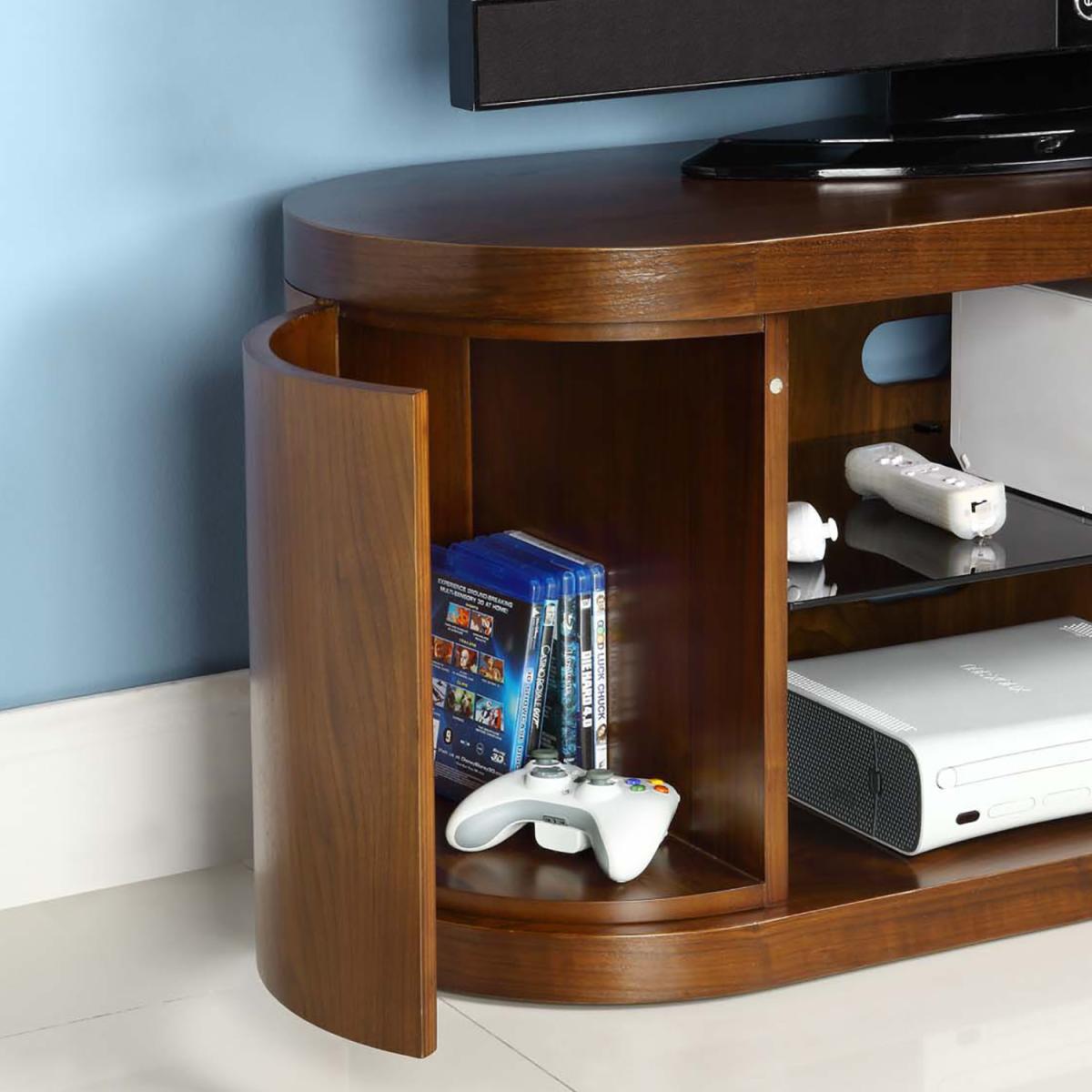 Curve Stadium TV Stand - Walnut – image 3