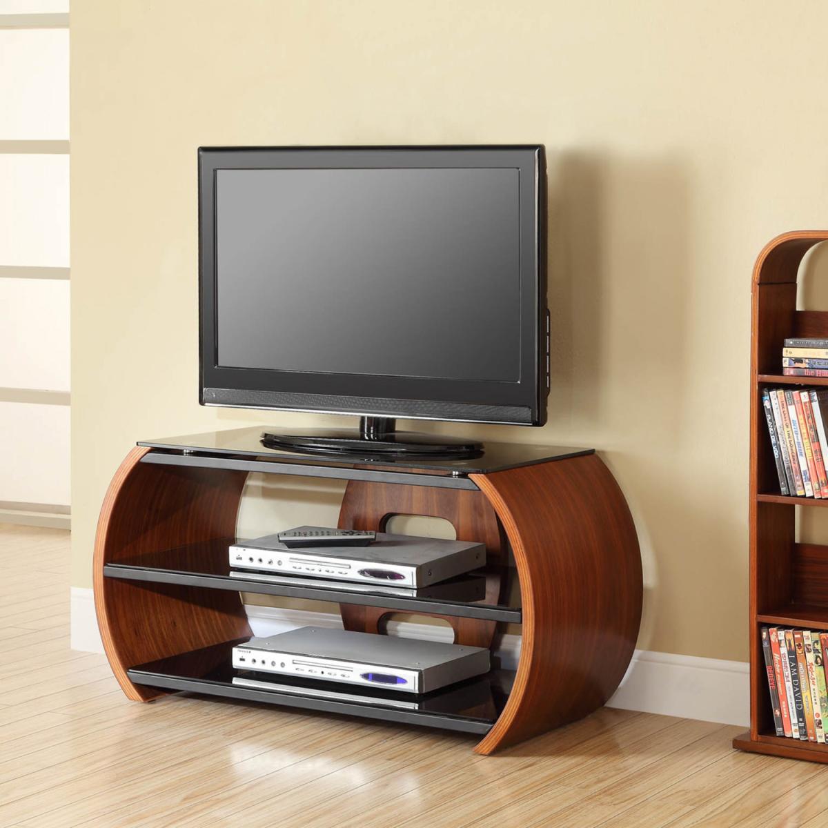 Curve Stadium TV Stand - Walnut – image 5